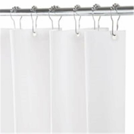 DAPHNES DINNETTE Shower Curtain Lightweight Liner, White DA667312